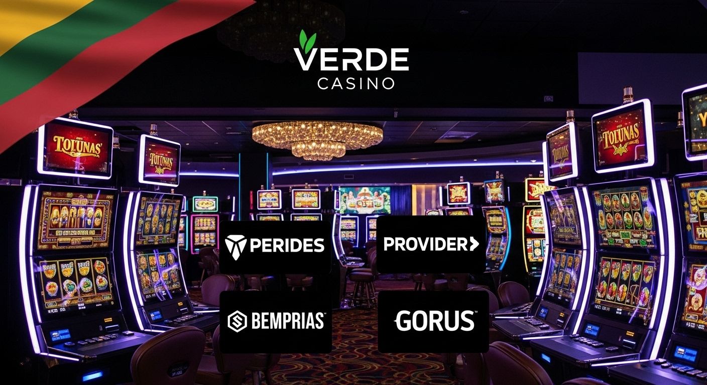 Žaidimų ir programinės įrangos tiekėjai online casino verde 
